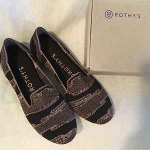 Rothy’s women’s shoes, US7, Golden Shimmer, original box